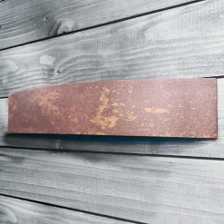 Applique Da Parete-Linea Light Applique led 35w 3000k curve 93cm corten moderna