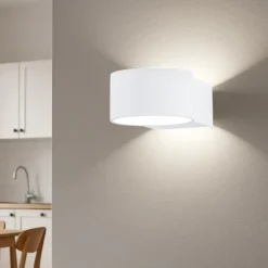 Applique Da Parete-Selezionato da Mazzolaluce Applique led 4,5w 3000k design moderna bianco per interni
