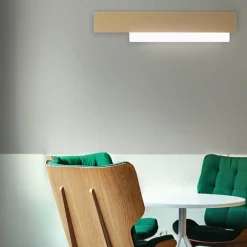 Applique Da Parete-Gea Luce Applique led 25w 3000k doha moderna bianco tortora