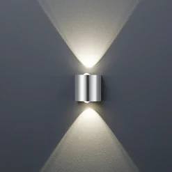 Applique Da Parete-Selezionato da Mazzolaluce Applique led 6w 3000k grigio design moderna