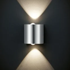 Applique Da Parete-Selezionato da Mazzolaluce Applique led 6w 3000k grigio design moderna