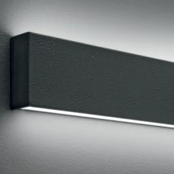 Applique Da Parete-Linea Light Applique led 41w 4000k bi emissione cemento