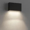 Applique Da Parete-Linea Light Applique led 14w 4000k box w1 grigio cemento mono emissione
