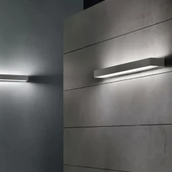 Applique Da Parete-Linea Light Applique led 30w 3000k metal bianca