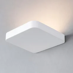 Applique Da Parete-Selezionato da Mazzolaluce Applique led 12w 3000k mensola bianca moderna