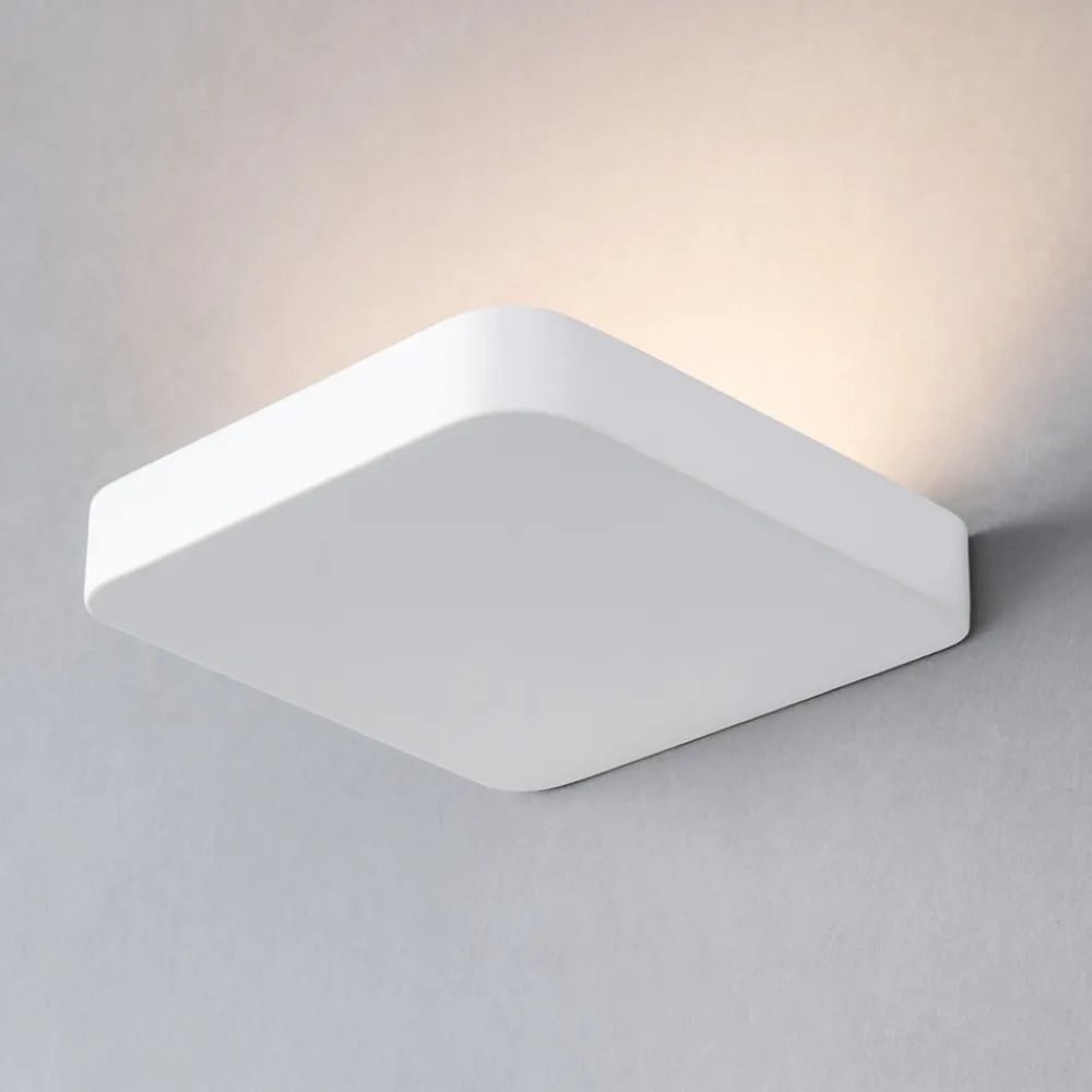 Applique Da Parete-Selezionato da Mazzolaluce Applique led 12w 3000k mensola bianca moderna