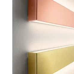 Applique Da Parete-Linea Light Applique led 41w 3000k mono emissione box w1 rame
