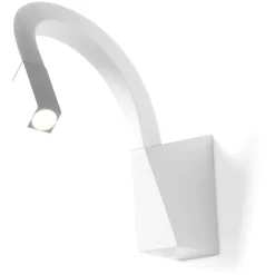 Applique Camera Da Letto-Linea Light Applique led 2w 3000k orientabile snake w3 per camera da letto