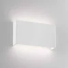 Applique Da Parete-IsyLuce Applique led 12w 4000k rettangolare bianco moderna