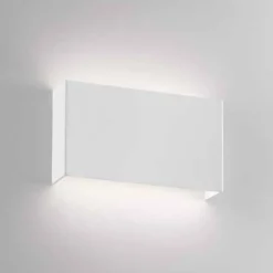 Applique Da Parete-IsyLuce Applique led 12w 4000k rettangolare bianco moderna