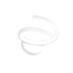 Applique Da Parete-Top Light Applique led 12w 3000-4000k tornado toplight design moderna