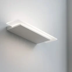 Applique Da Parete-Linea Light Applique led 27w dublight w moderna bianca
