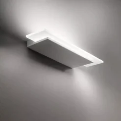 Applique Da Parete-Linea Light Applique dublight led 13w 3000k moderna bianca
