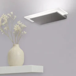 Applique Da Parete-Linea Light Applique dublight led 13w 3000k moderna bianca
