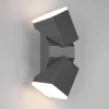 Applique Da Esterno-Selezionato da Mazzolaluce Applique luci orientabili per esterno led 3000k antracite anti corrosione