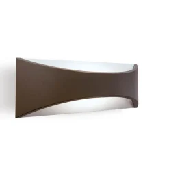 Applique Da Esterno-Selezionato da Mazzolaluce Applique marrone per esterno balcone moderno led 12w 4000k ip65