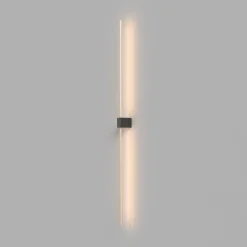 Applique Da Parete-Maytoni Applique paris led 12w 3000k nero oro moderna
