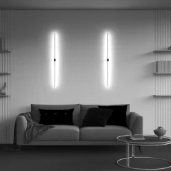 Applique Da Parete-Maytoni Applique paris led 12w 3000k nero oro moderna