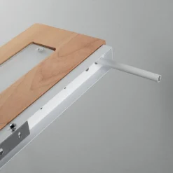 Applique Da Parete-Fabas Luce Applique mensola di legno quercia led 27w 3000k linus