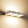 Applique Da Parete-Selezionato da Mazzolaluce Applique mensola moderna bianca led 30w 2700k-3000k-4000k dimmerabile