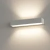 Applique Da Parete-Top Light Applique moderna da parete bianca led 18w 3000k 4000k bios