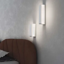 Applique Da Parete-Top Light Applique moderna da parete rettangolare led 31w cct smart bianca