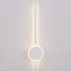 Applique Da Parete-Selezionato da Mazzolaluce Applique moderna design da parete bianca led 18w 3000k