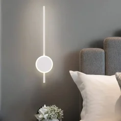 Applique Da Parete-Selezionato da Mazzolaluce Applique moderna design da parete bianca led 18w 3000k