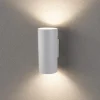 Applique Da Parete-Top Light Applique moderna gx53 led grigio doppio fascio di luce
