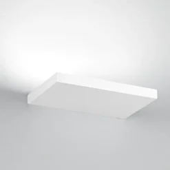 Applique Da Parete-IsyLuce Applique moderna plate bianco led 12w 3000k 4000k