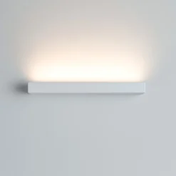 Applique Da Parete-IsyLuce Applique moderna plate bianco led 12w 3000k 4000k
