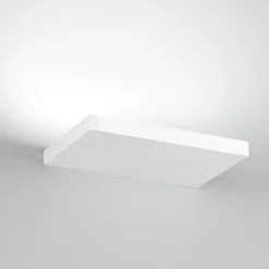 Applique Da Parete-IsyLuce Applique moderna plate bianco led 12w 3000k fp
