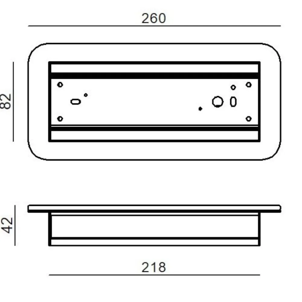 Applique Da Parete-Linea Light Applique moderna led 3000k nera gemini w1