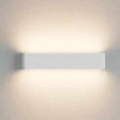 Applique Da Parete-Linea Light Applique moderna led 27w 3000k 58cm bianca satori