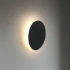 Applique Da Parete-Linea Light Applique moderna led 19w nero gemini w2