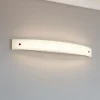Applique Da Parete-Linea Light Applique moderna mille w1 led 34w vetro bianco