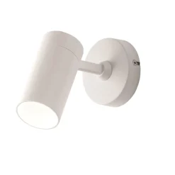 Applique Da Parete-IsyLuce Applique moderna luce spot orientabile bianco