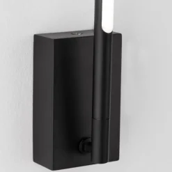 Applique Da Parete-Selezionato da Mazzolaluce Applique moderna nera orientabile led 3000k 1 luce