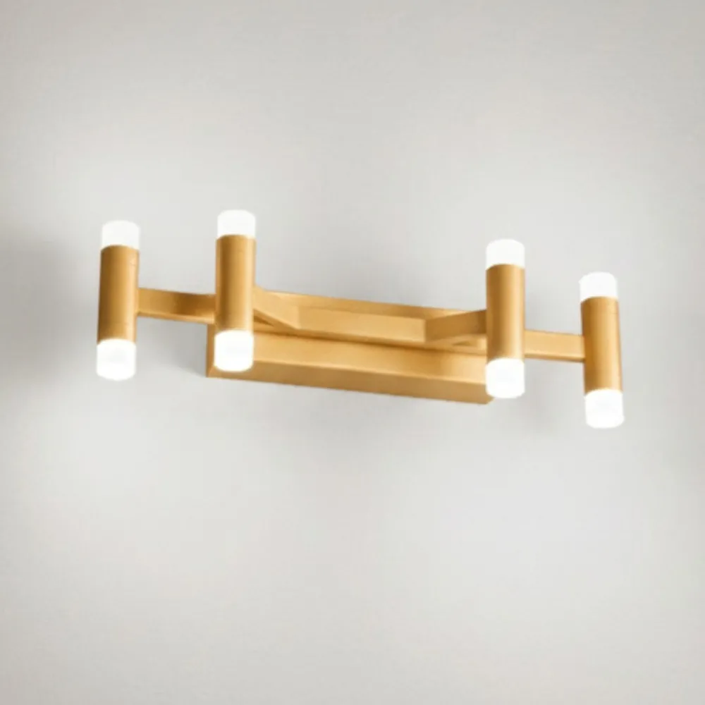 Applique Da Parete-Perenz Illuminazione Applique moderna oro opaco led 24w 3000k dimmerabile perenz candles