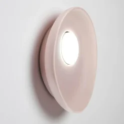 Applique Da Parete-Vivida International Applique moderna vivida reloaux ceramica rosa
