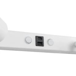 Applique Camera Da Letto-Selezionato da Mazzolaluce Applique multifunzione bianco con interruttori presa usb per comodini camera da letto