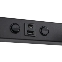 Applique Camera Da Letto-Selezionato da Mazzolaluce Applique multifunzione con interruttori presa usb nero per comodini camera da letto