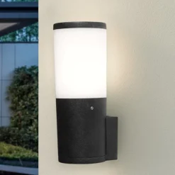 Applique Da Esterno-Top Light Applique nera da esterno loano ip55