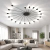 Applique Da Parete-Vivida International Applique nera led 36w 3000k dimmerabile vivida helix moderna