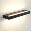 Applique Da Parete-Selezionato da Mazzolaluce Applique nera moderna led 30w 2700k-3000k-4000k dimmerabile