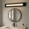 Applique Da Bagno-Selezionato da Mazzolaluce Applique nera per bagno moderno led 16w 3000k
