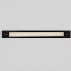 Applique Da Bagno-Selezionato da Mazzolaluce Applique nera per bagno moderno led 16w 3000k