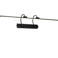 Applique Da Bagno-Selezionato da Mazzolaluce Applique nero 90cm per specchio da bagno led 18w 3000k