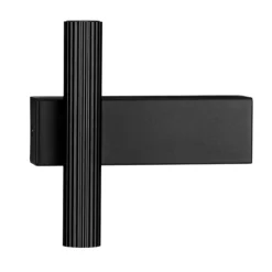 Applique Da Parete-Selezionato da Mazzolaluce Applique nero da parete moderna led 3000k duplice fascio luminoso