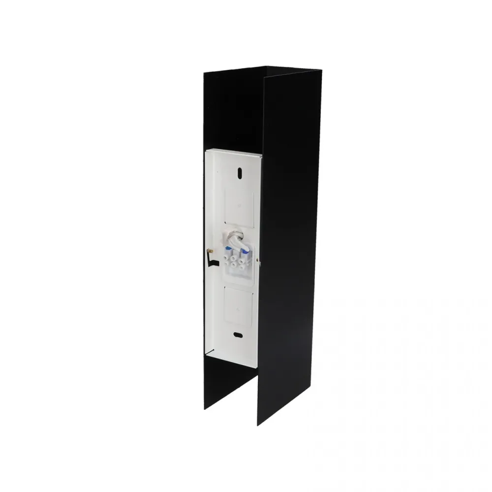 Applique Da Parete-Selezionato da Mazzolaluce Applique nero design modernaa38140n fascio luce stretto squadrato